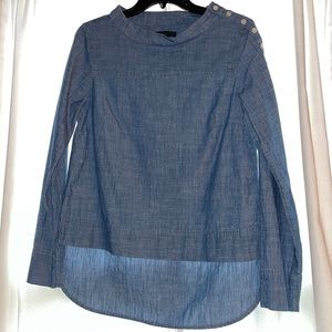 J Crew Chambray Top